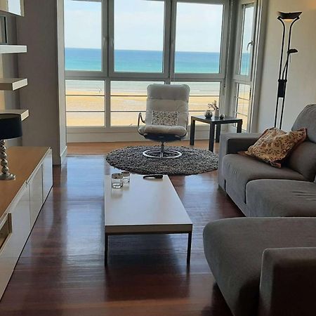 Apartamento Egona - Baneru 3 Vivienda En 1 Linea De Playa Centro Ciudad Zarautz Exterior foto